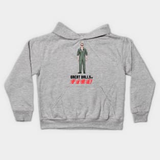 Grreat Ballls Of FIIIRE! Kids Hoodie